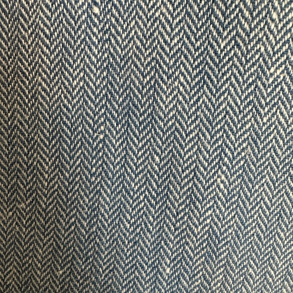 J.Crew Bristol Blazer Blue Italian Cotton-Linen Herringbone 00 - Picture 16 of 16